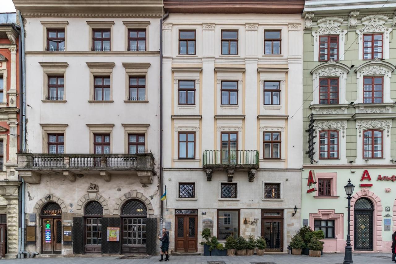 Grand Apartments On Rynok Square Lviv Luaran gambar